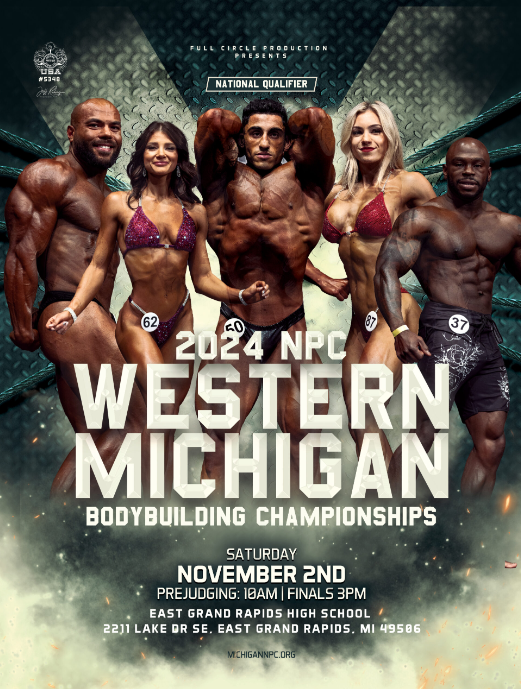 Jacked Alien Sponsors NPC Western Michigan Bodybuilding Championships