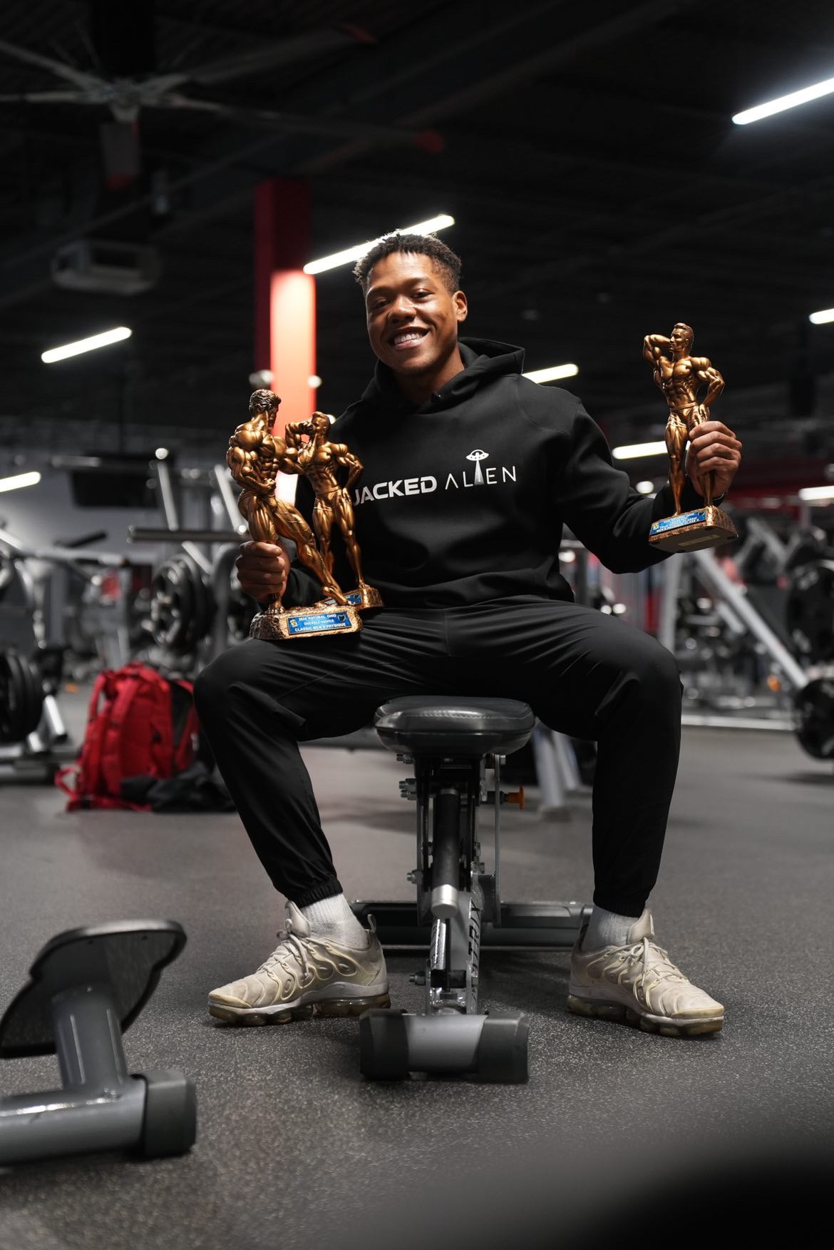 JACKED Club Hoodie - Black
