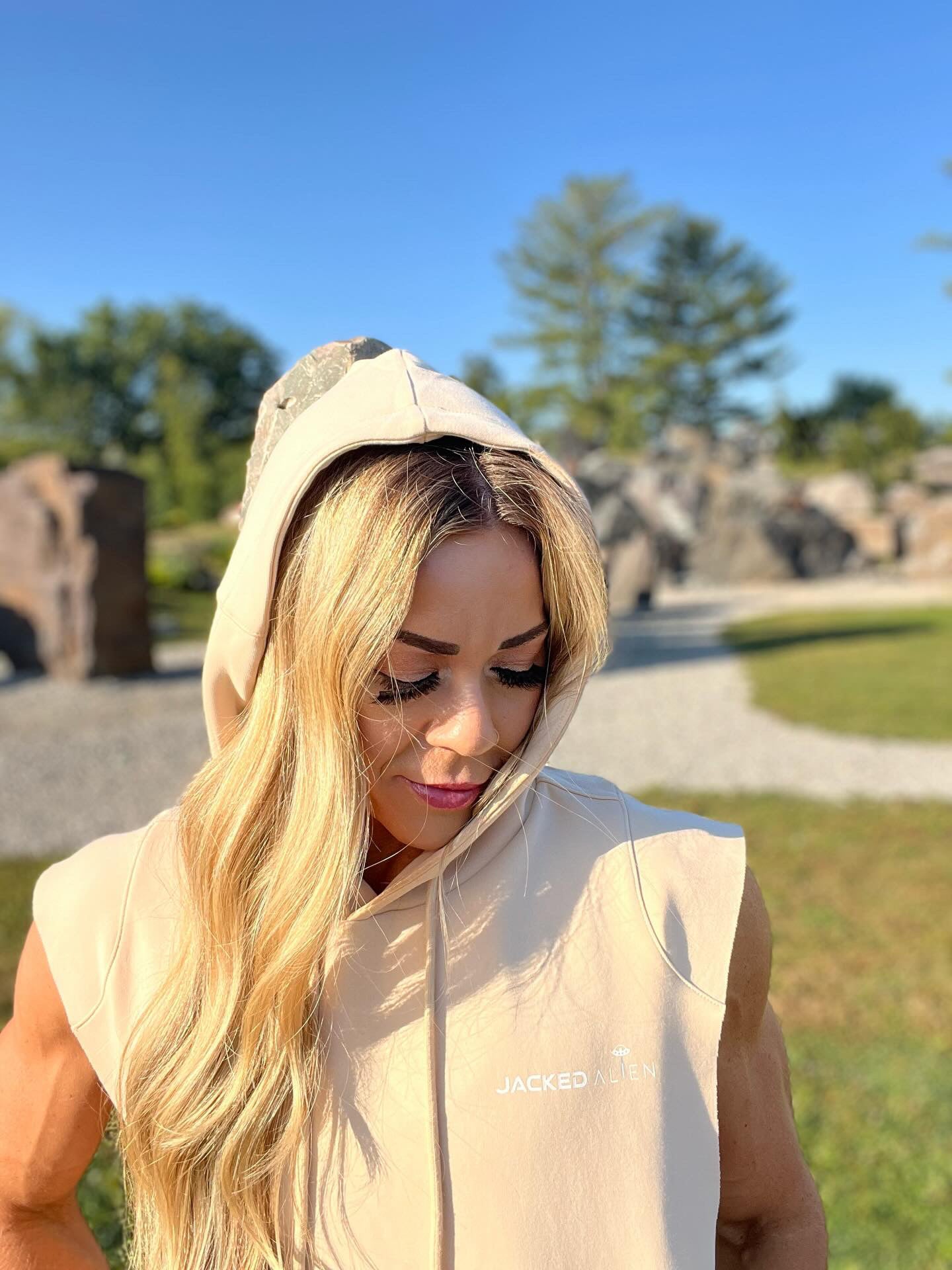 Desert Sleeveless Hoodie