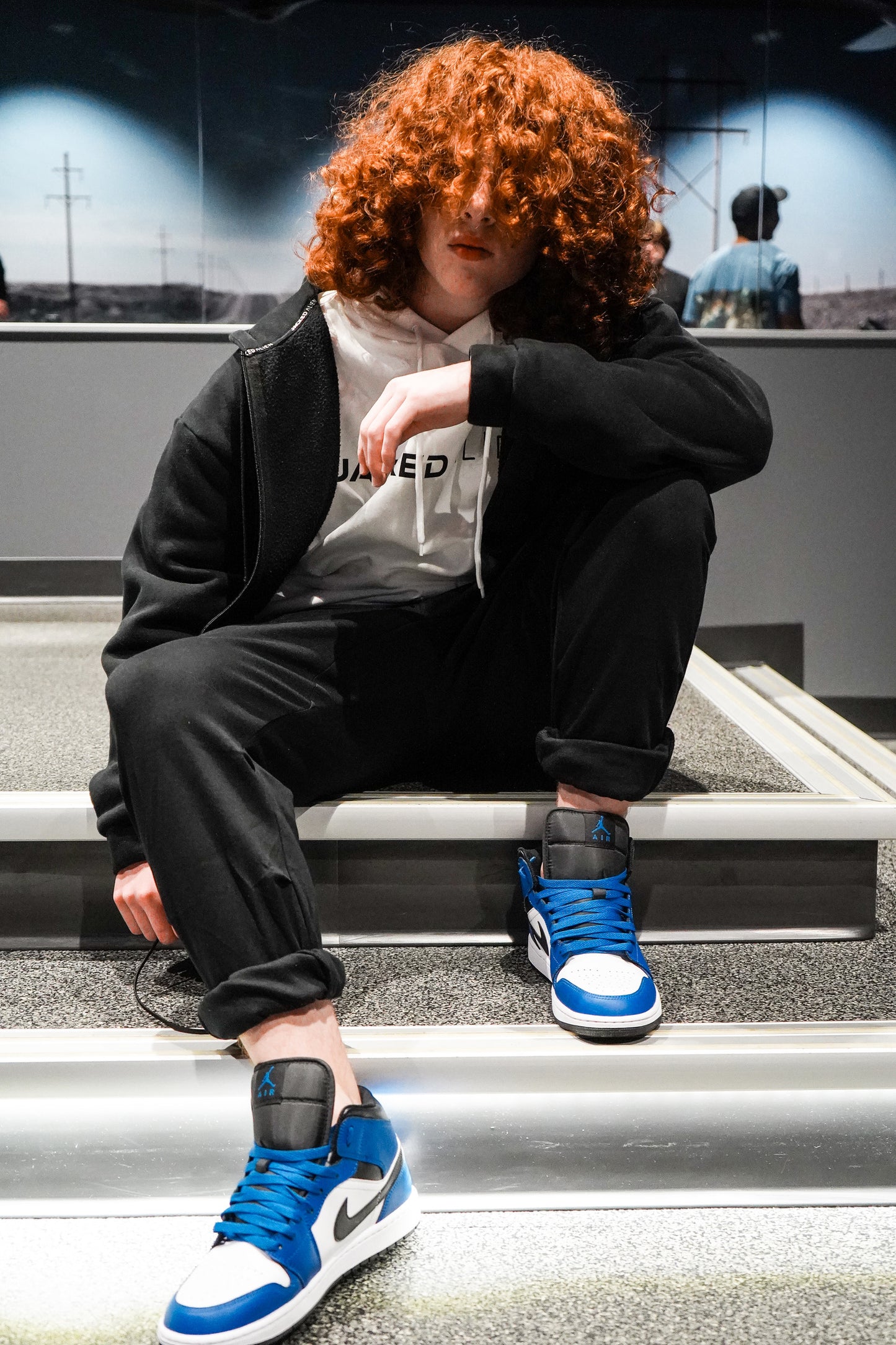 JA Zip Up Travel Hoodie