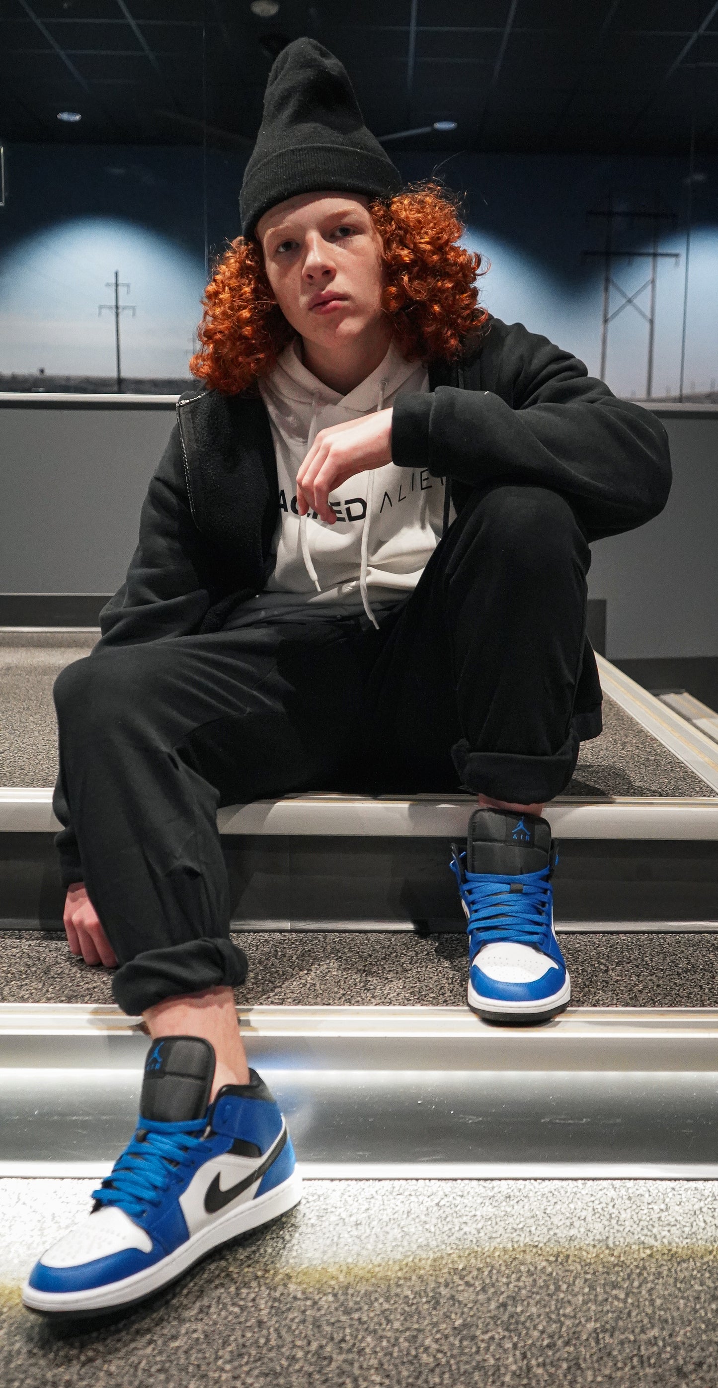 JACKED Club Cream White Hoodie