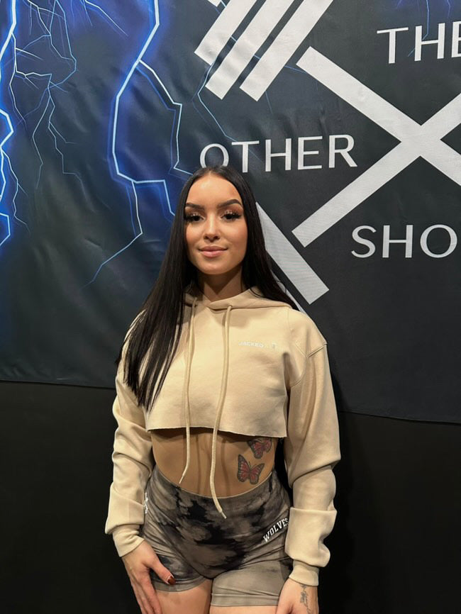 Desert Cropped Hoodie