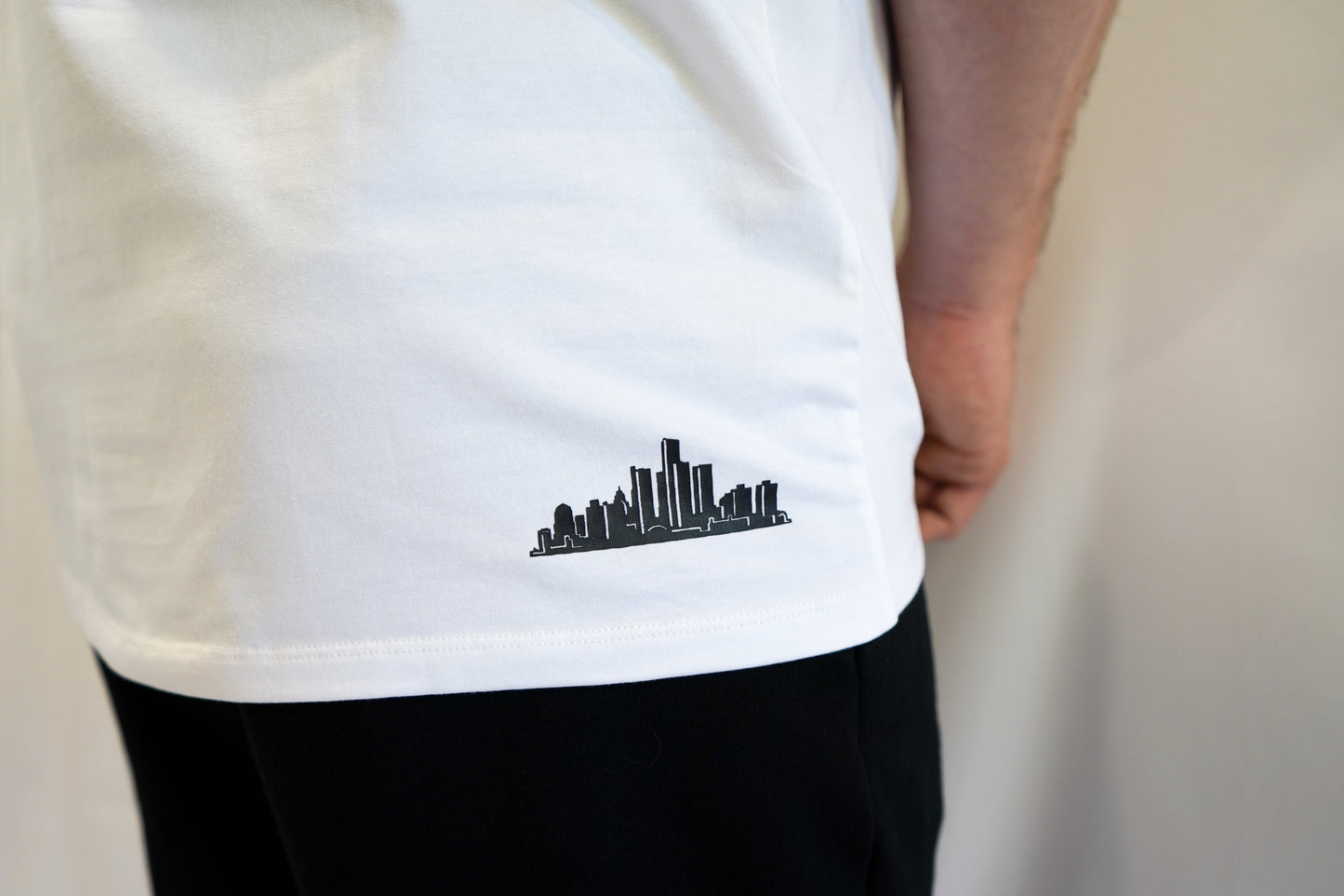 Detroit City Tee- Cream White