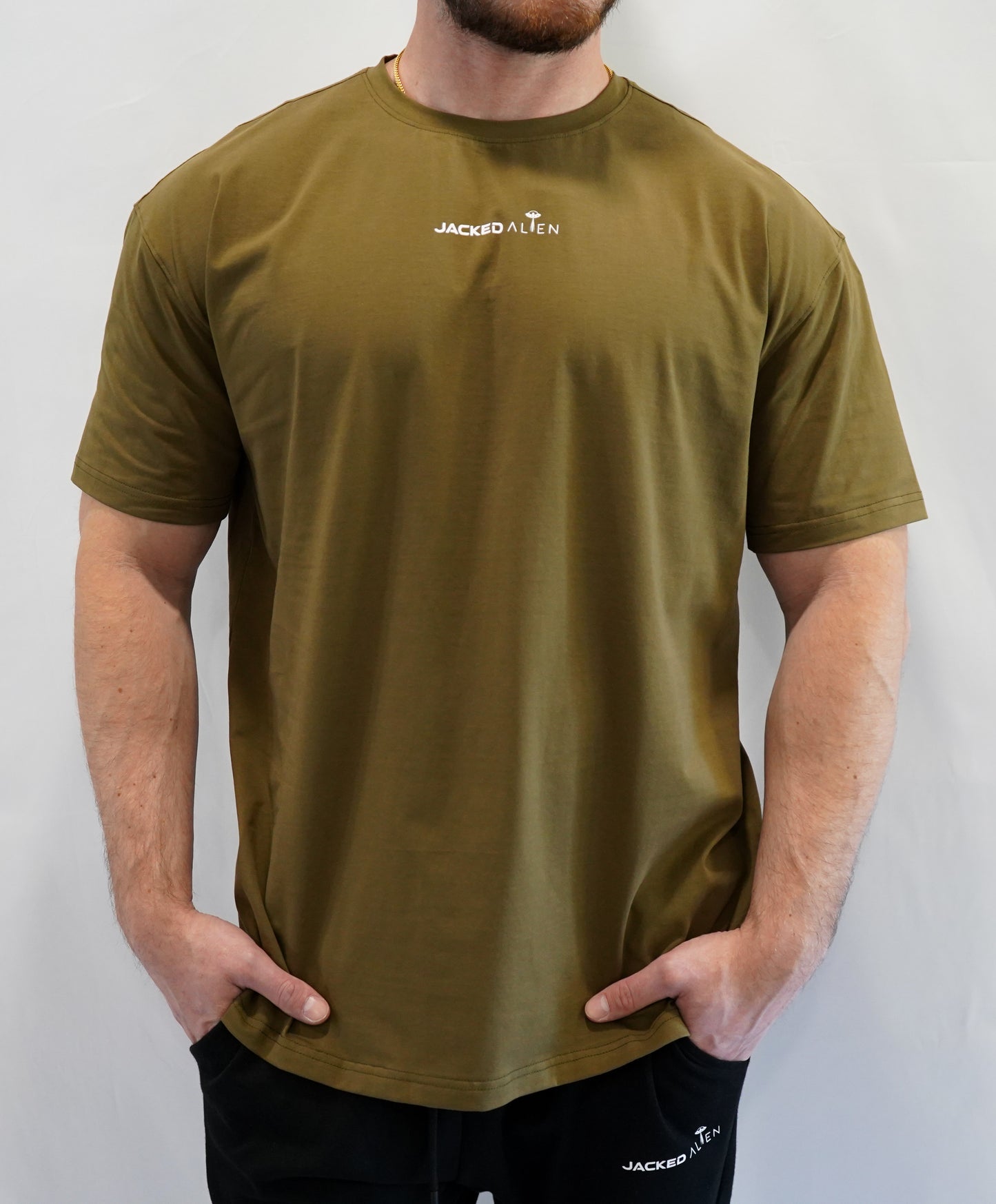 Time Jumper Shirt - Olive Green