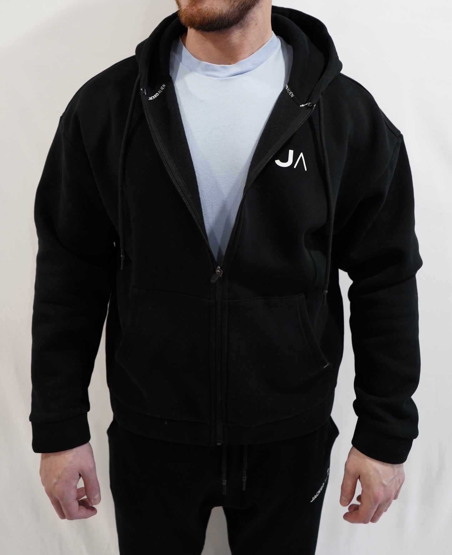 JA Zip Up Travel Hoodie