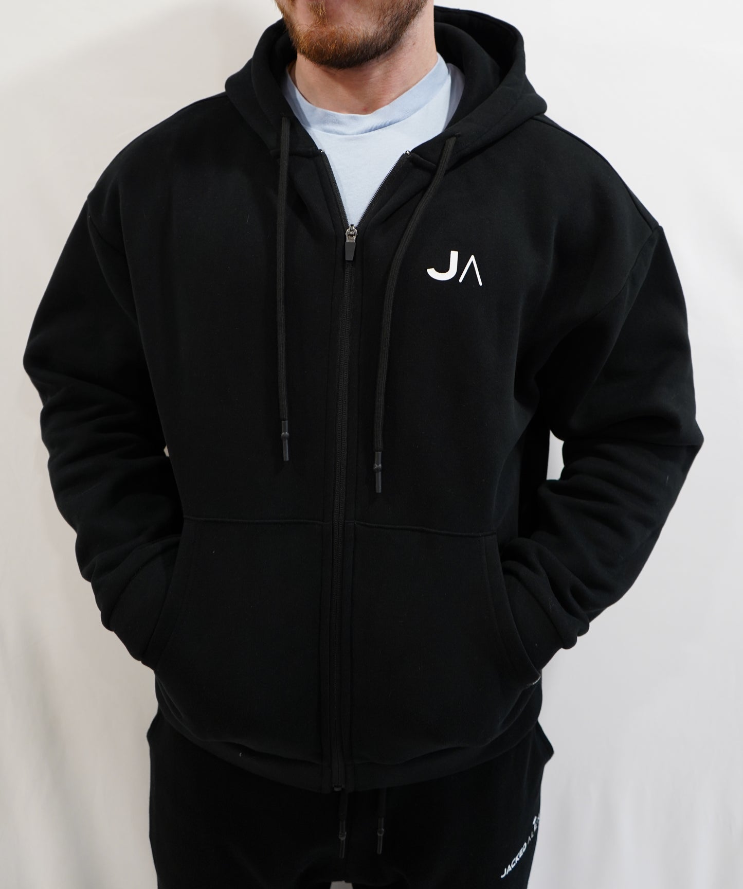 JA Zip Up Travel Hoodie