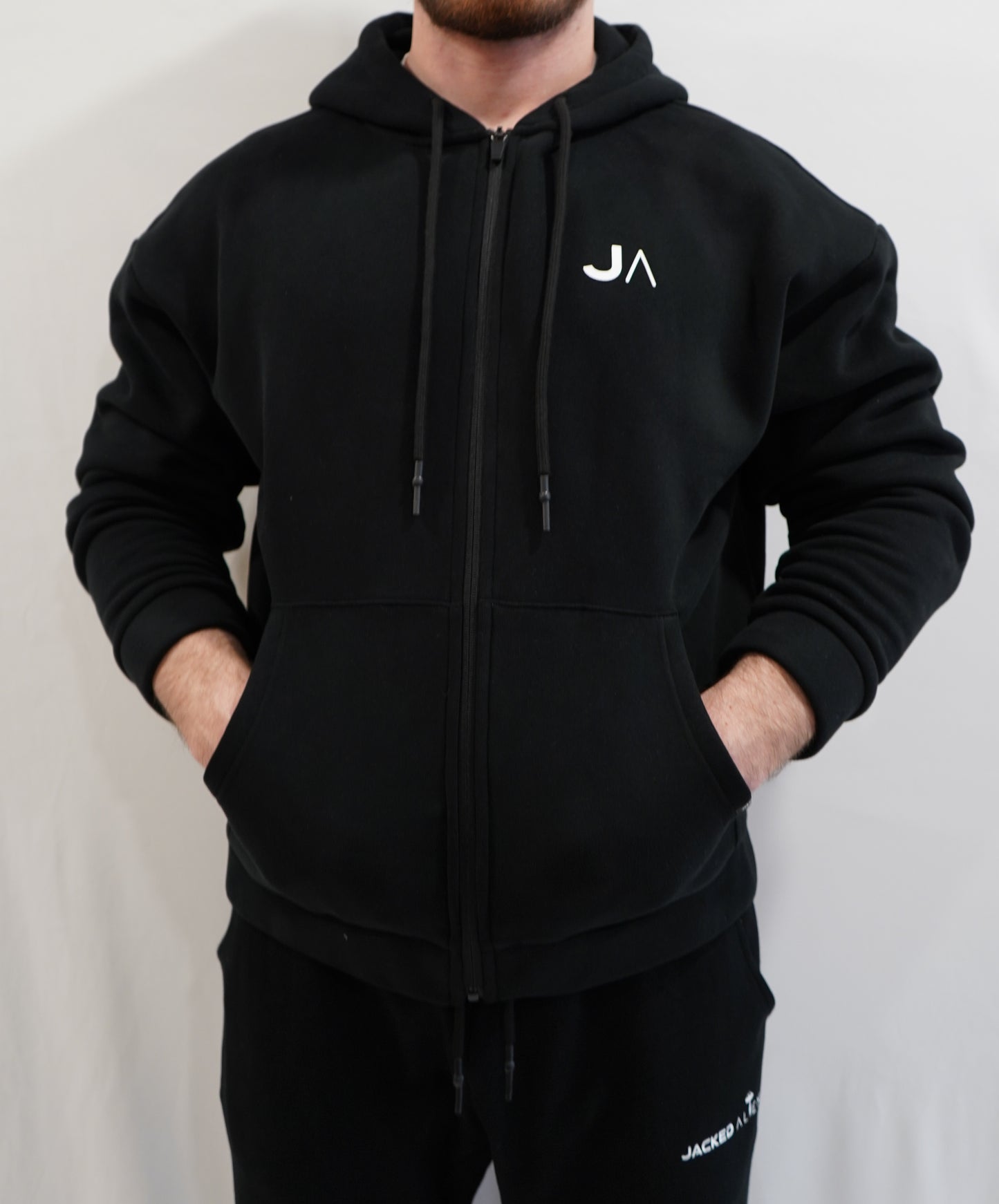 JA Zip Up Travel Hoodie