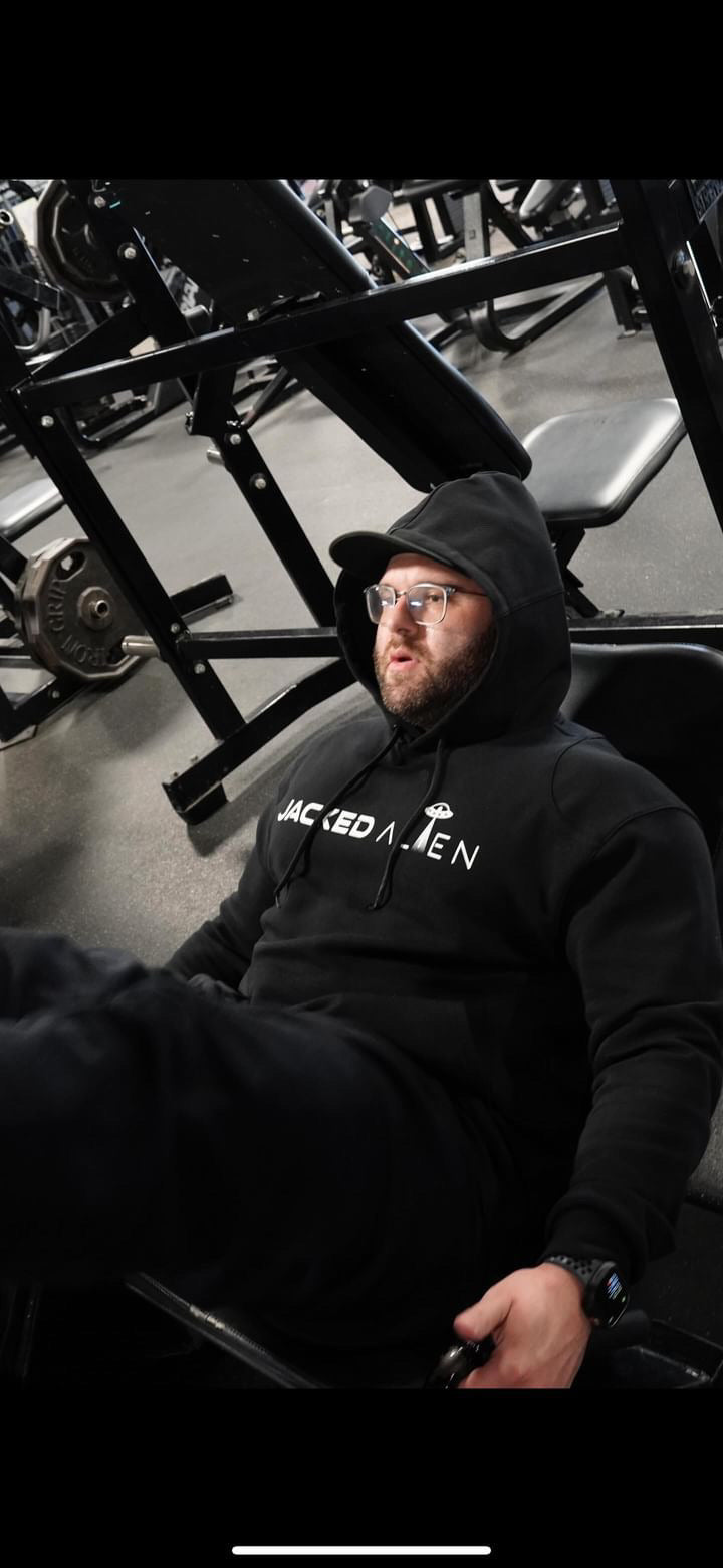 JACKED Club Hoodie - Black