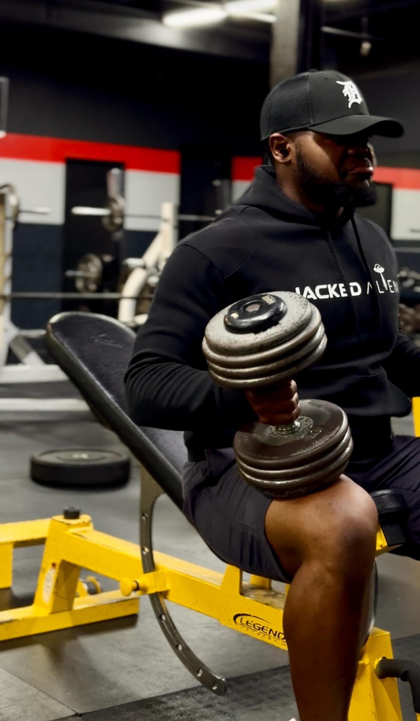 JACKED Club Hoodie - Black