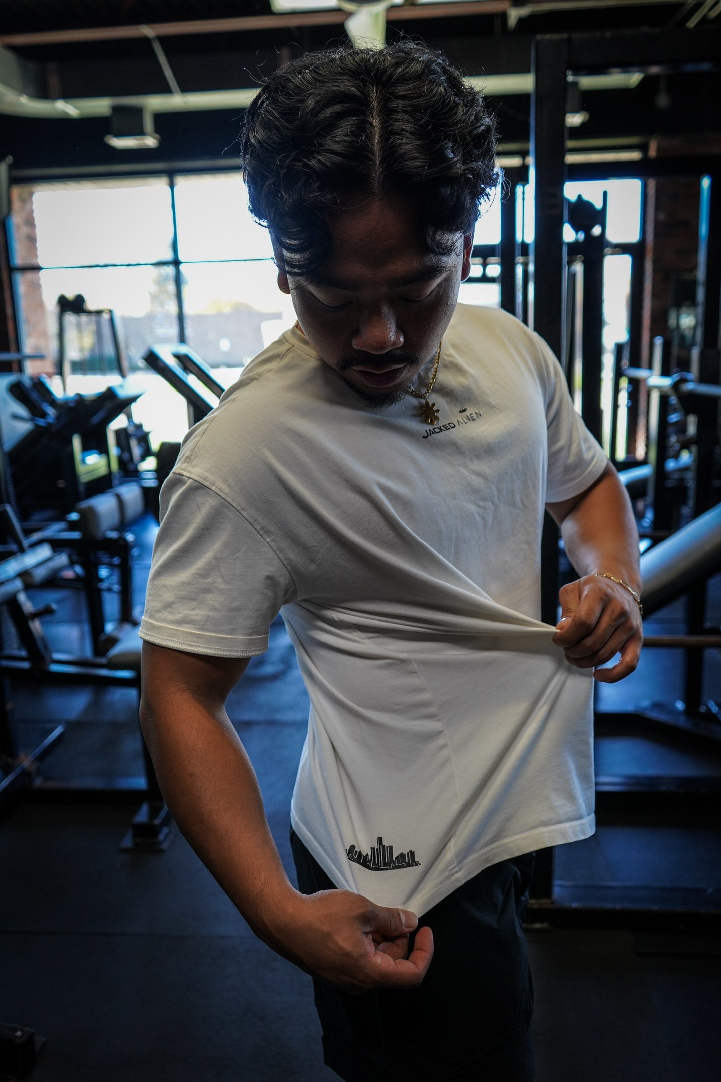 Detroit City Tee- Cream White