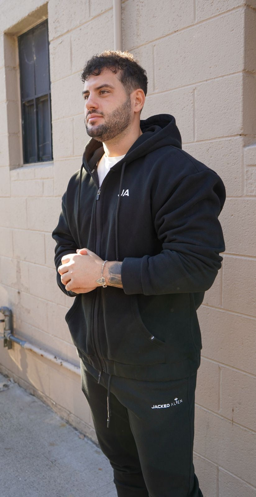 JA Zip Up Travel Hoodie