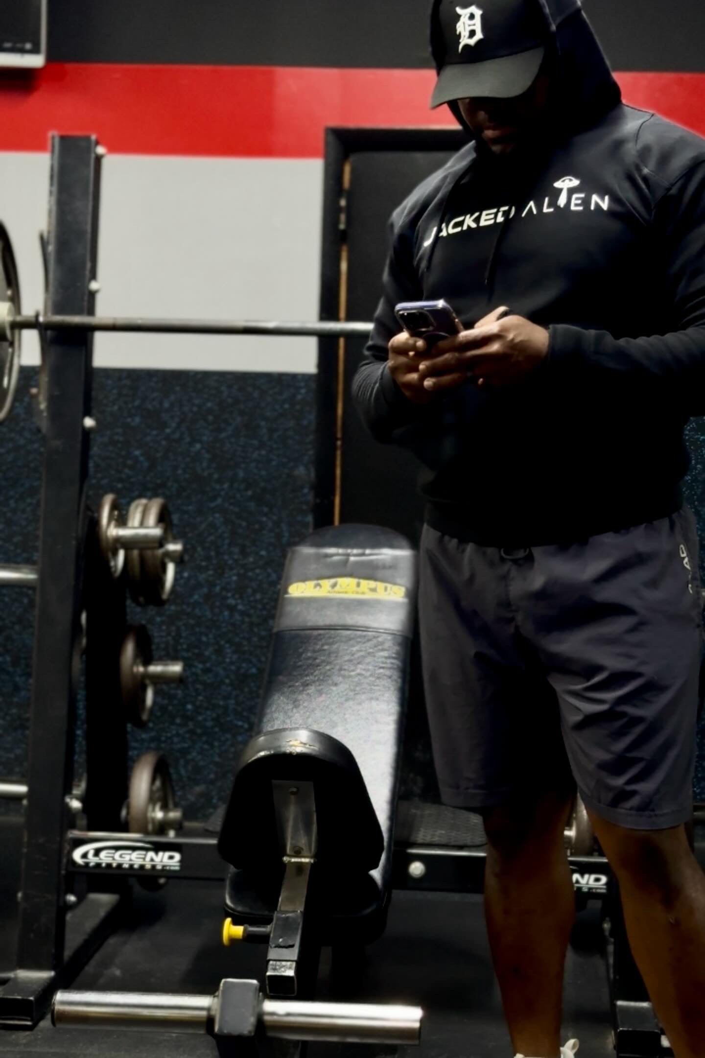 JACKED Club Hoodie - Black