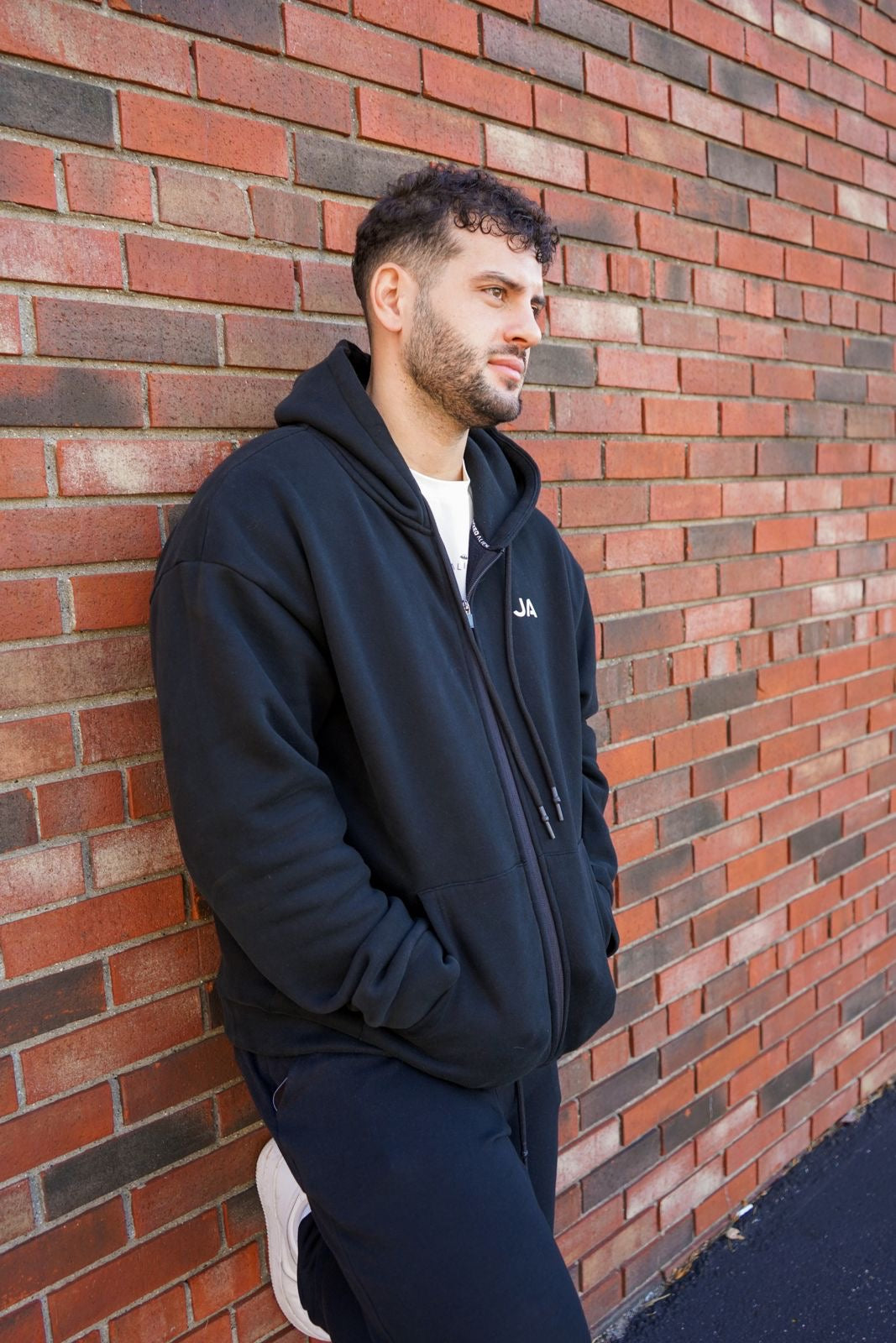 JA Zip Up Travel Hoodie