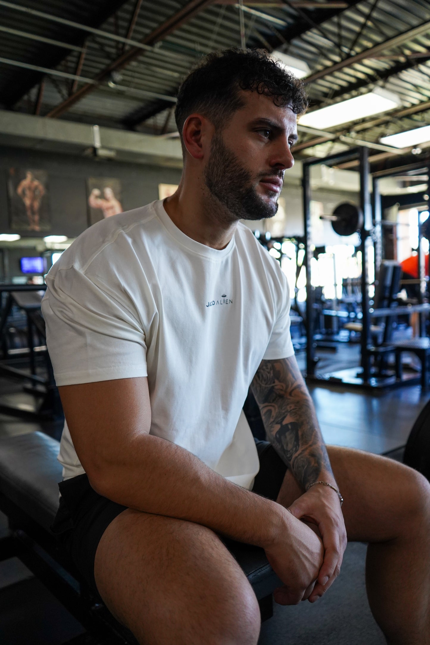 Detroit City Tee- Cream White
