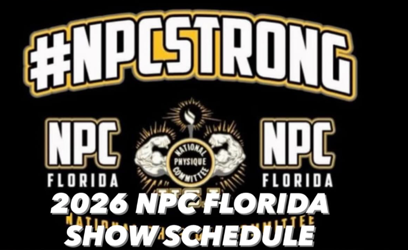 Florida NPC 2026 Bodybuilding Show Schedule (Complete List)
