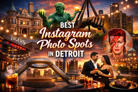 Best Instagram Photo Spots in Detroit (Iconic + Rooftop Views)
