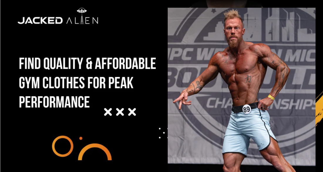 From Gym to Stage: Jacked Alien's Top Workout Clothes for NPC Bodybuilding Competitors