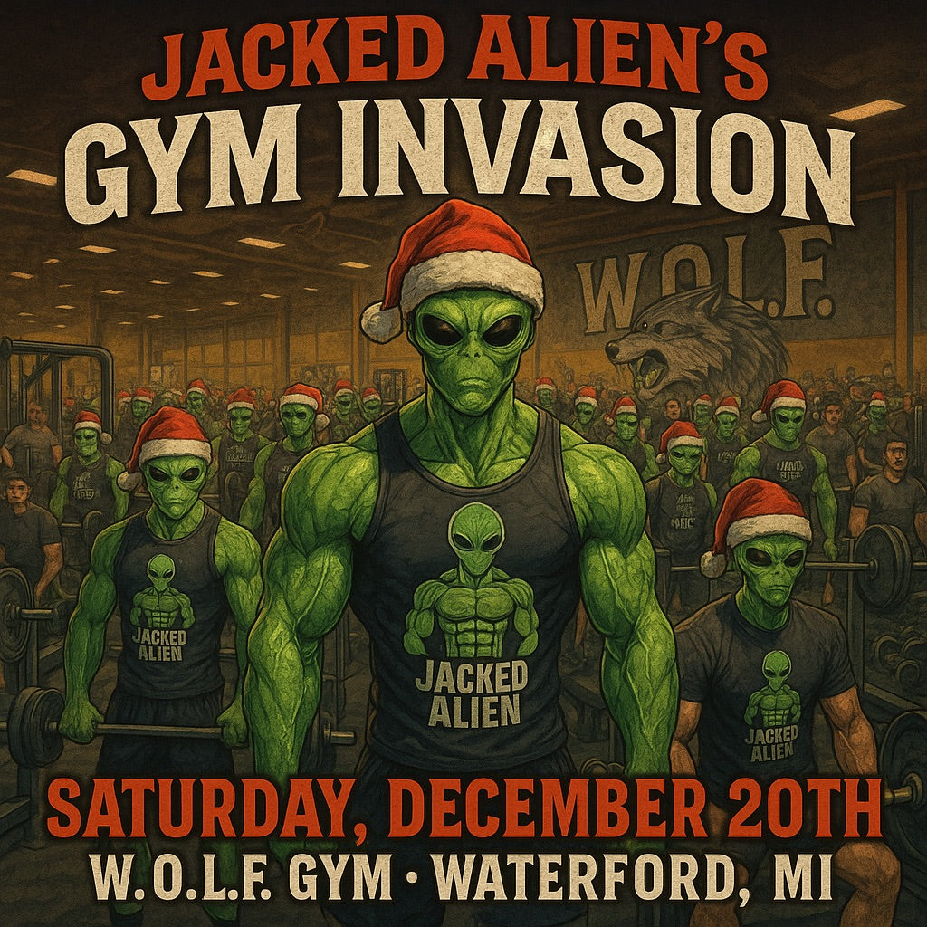 Jacked Alien Gym Invasion at W.O.L.F. Gyms Waterford