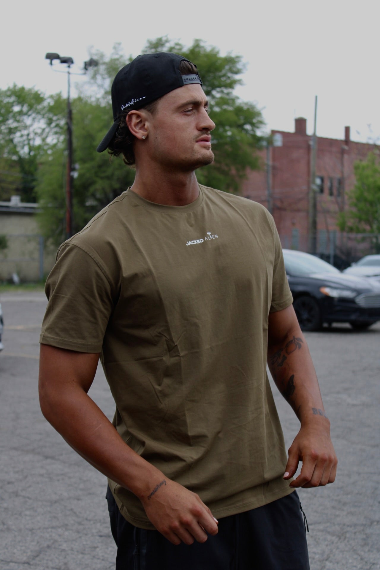 Time Jumper Shirt - Olive Green