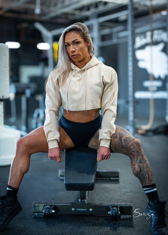 Desert Cropped Hoodie
