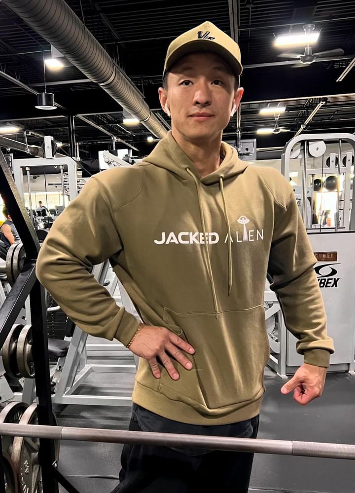 *Limited Edition* JACKED Club Hoodie - Olive