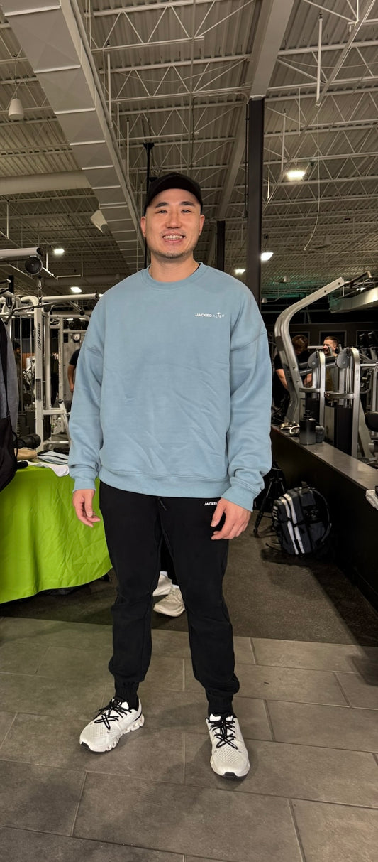 Chrome Blue Crew Neck