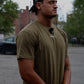 Time Jumper Shirt - Olive Green
