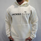 JACKED Club Hoodie - Cream White