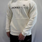 JACKED Club Hoodie - Cream White