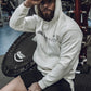 JACKED Club Hoodie - Cream White