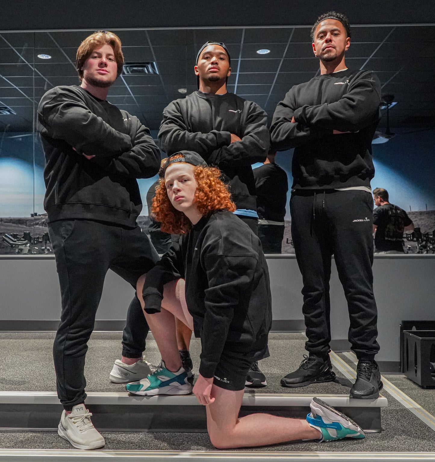 Jacked Alien Oversized Crewneck