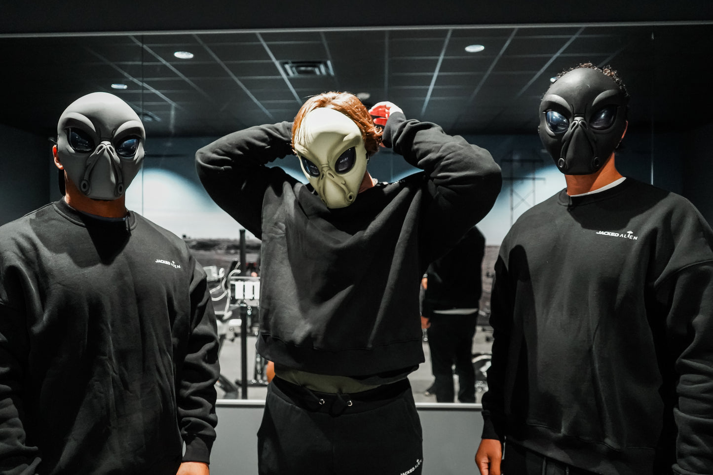 Jacked Alien Oversized Crewneck