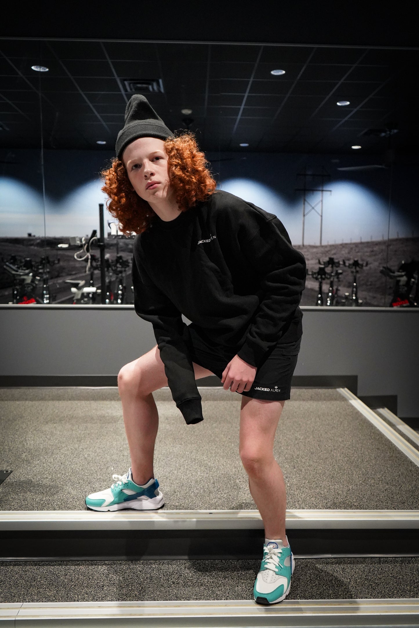 Jacked Alien Oversized Crewneck