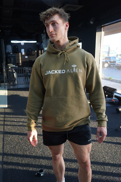 *Limited Edition* JACKED Club Hoodie - Olive