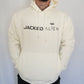 JACKED Club Cream White Hoodie