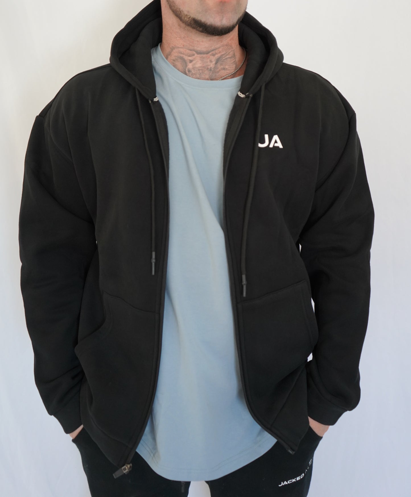 JA Zip Up Travel Hoodie