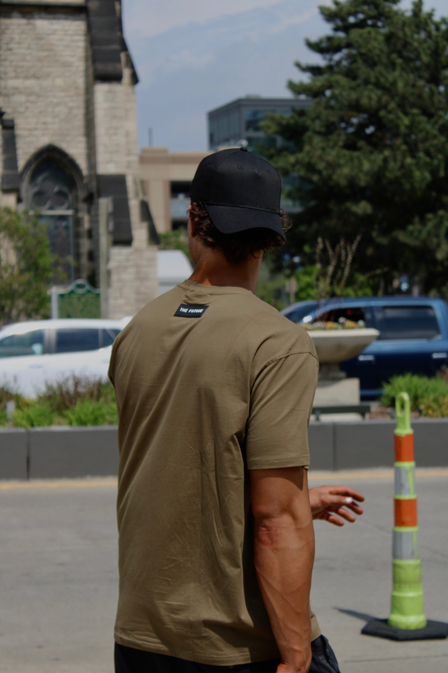 Time Jumper Shirt - Olive Green