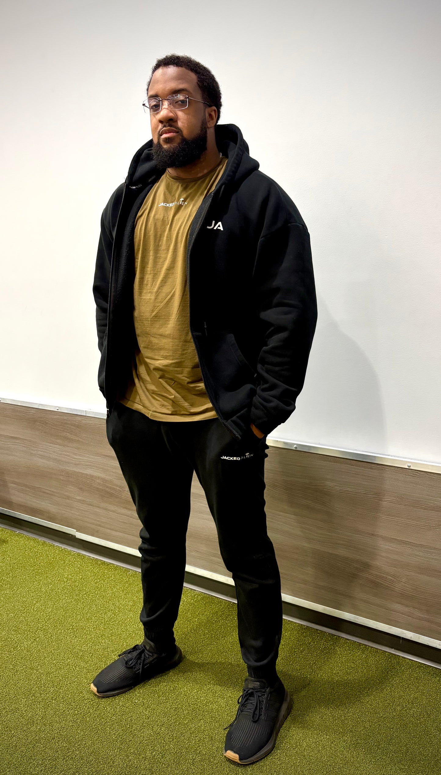 JA Zip Up Travel Hoodie