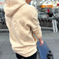 Beige Jacked Alien Hoodie