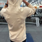 Beige Jacked Alien Hoodie