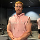 Pink JACKED Club Sleeveless Hoodie