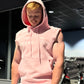 Pink JACKED Club Sleeveless Hoodie