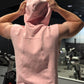 Pink JACKED Club Sleeveless Hoodie