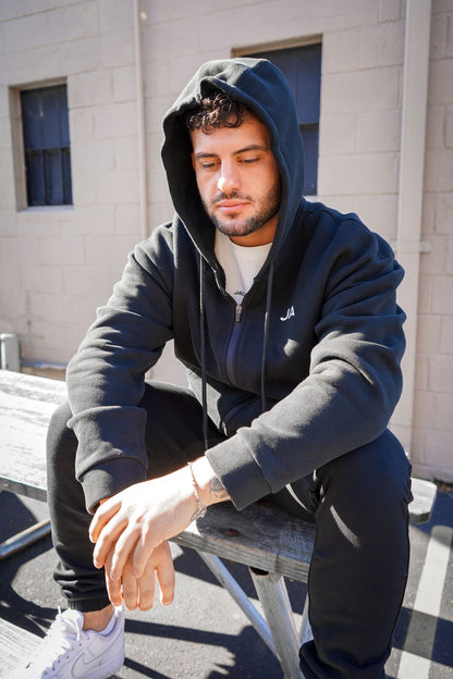 JA Zip Up Travel Hoodie