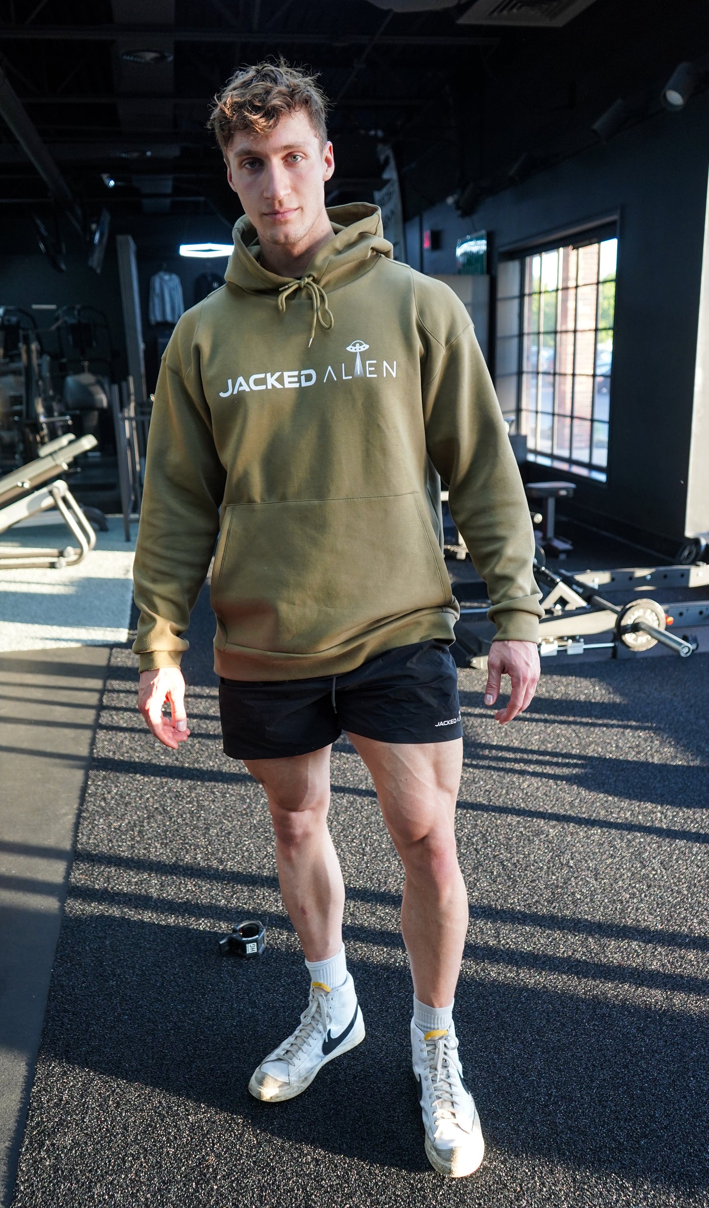 *Limited Edition* JACKED Club Hoodie - Olive