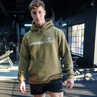 *Limited Edition* JACKED Club Hoodie - Olive