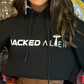 JACKED Club Cropped Hoodie - Black