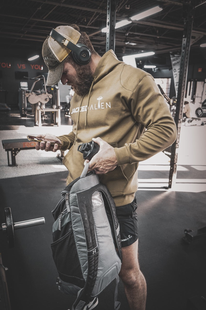 *Limited Edition* JACKED Club Hoodie - Olive